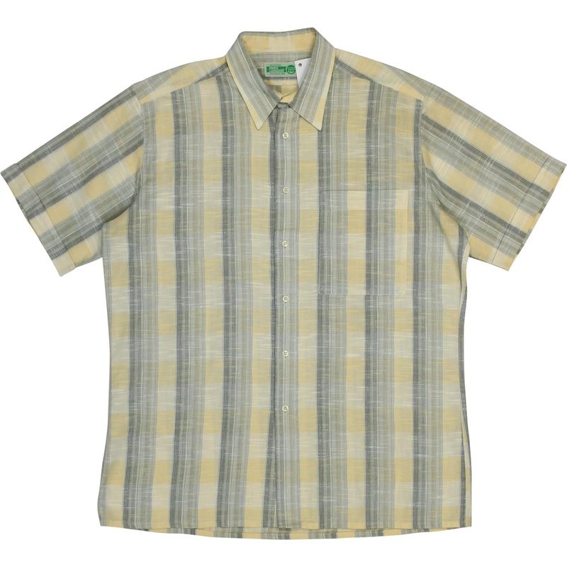 70s Striped Short Sleeve Shirt