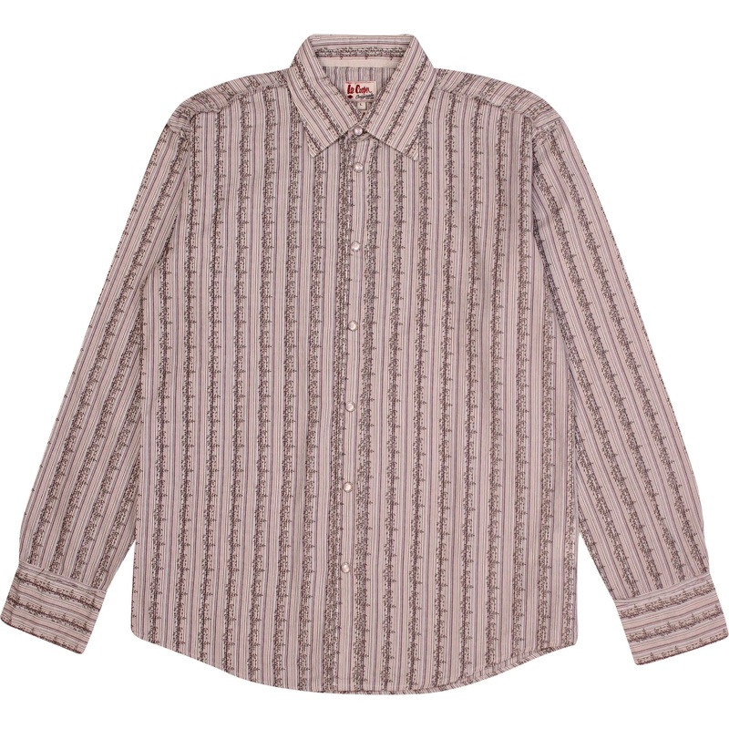 ‘Slim Fit’ Long Sleeve Shirt by Lee Cooper