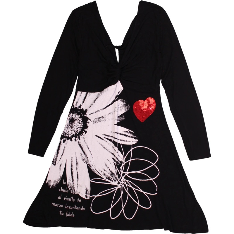 00s Long Sleeve Dress