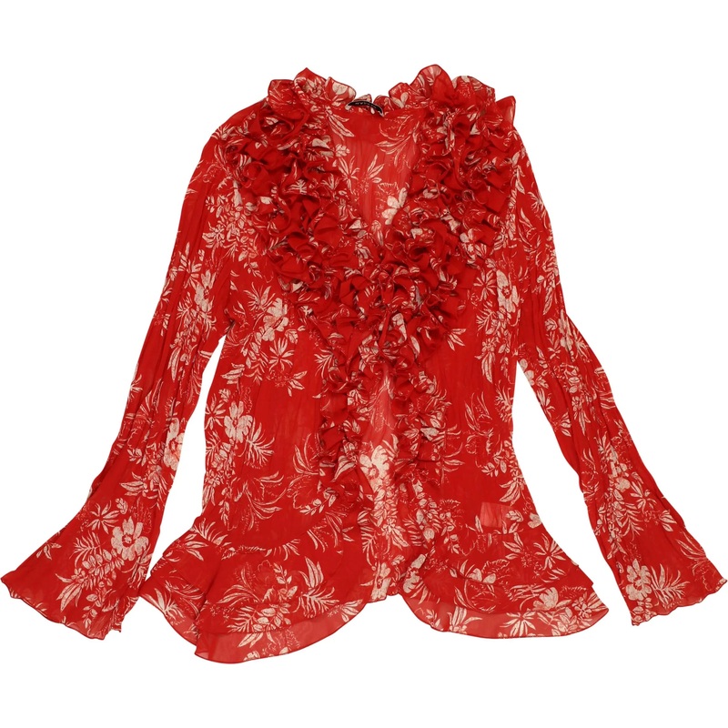 00s Ruffle Blouse