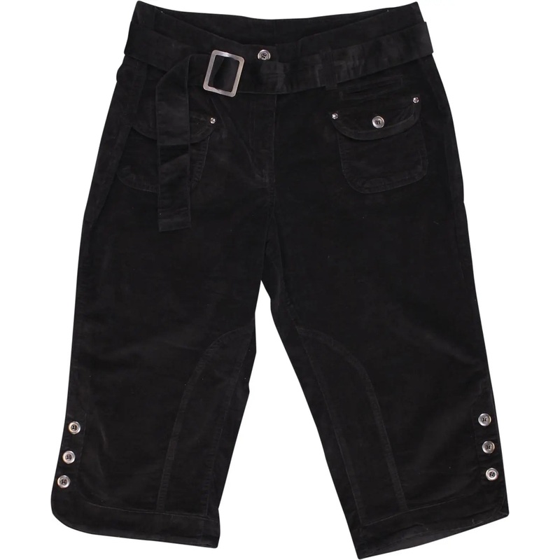 00s Black Capri Pants