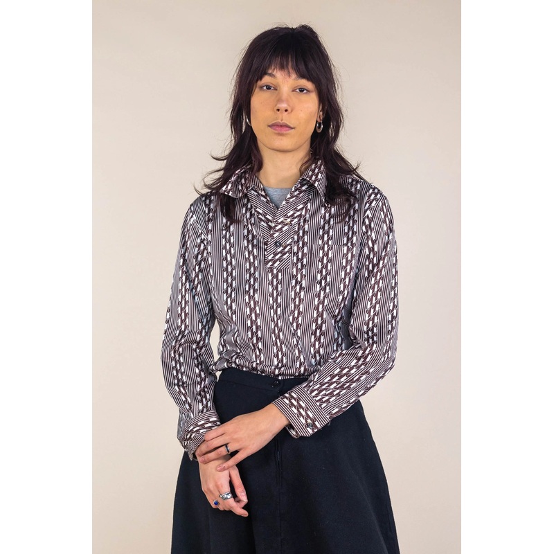 70s Retro Button Up