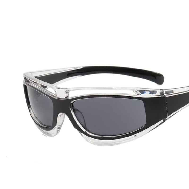 Y3K Futuristic Sunglasses|Black Frame – Black|Black Frame – White|Black Frame – Yellow|Blue Frame – Blue|Brown Frame – Brown|Transparent Frame – Gray|Transparent Frame – White|One Size