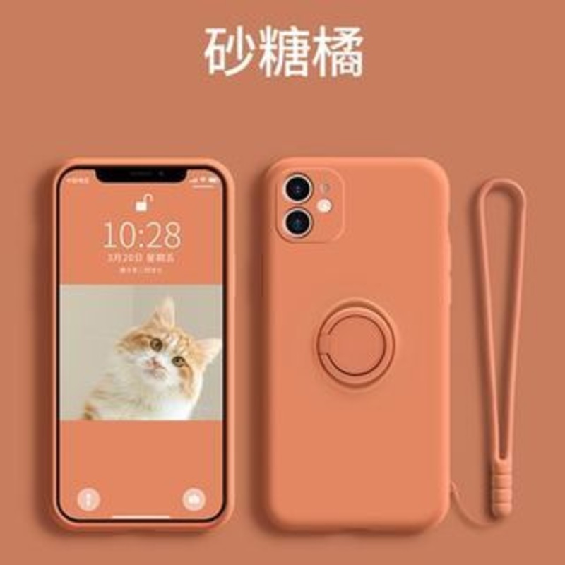 Plain Ring Phone Case Stand|With Wrist Strap – Orange|iPhone 11|iPhone 11 Pro|iPhone 11 Pro Max|iPhone 12|iPhone 12 Pro|iPhone 12 Pro Max|iPhone 12 mini|iPhone 13|iPhone 13 Pro|iPhone 13 Pro Max|iPhone 13 mini|iPhone 14|iPhone 14 Plus|iPhone 14 Pro|iPhone