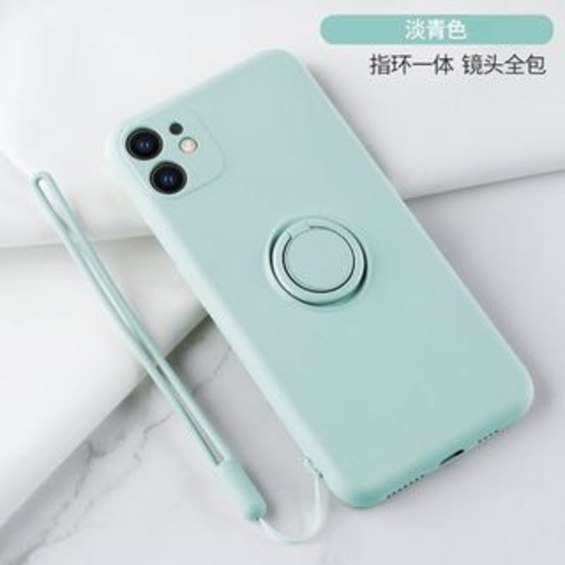 Ring Stand Case Phone Plain|With Wrist Strap – Mint Green|iPhone 11|iPhone 11 Pro|iPhone 11 Pro Max|iPhone 12|iPhone 12 Pro|iPhone 12 Pro Max|iPhone 12 mini|iPhone 13|iPhone 13 Pro|iPhone 13 Pro Max|iPhone 13 mini|iPhone 14|iPhone 14 Plus|iPhone 14 Pro|iP