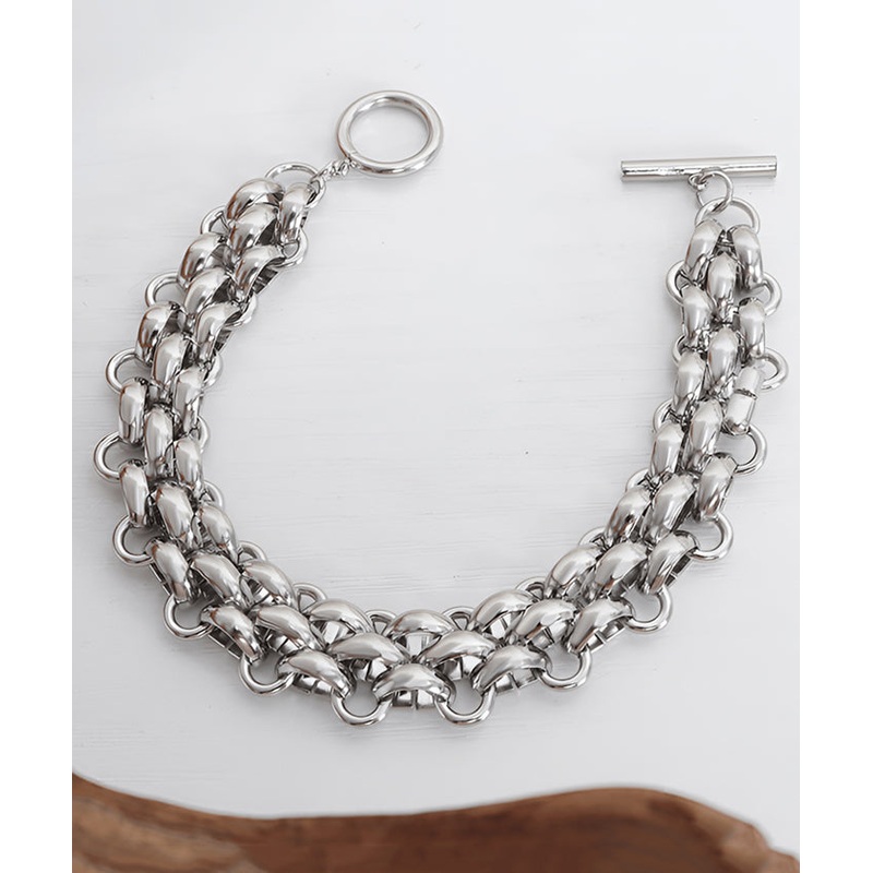 Boutique Silk Stainless Steel Chain Chain Bracelet TS024