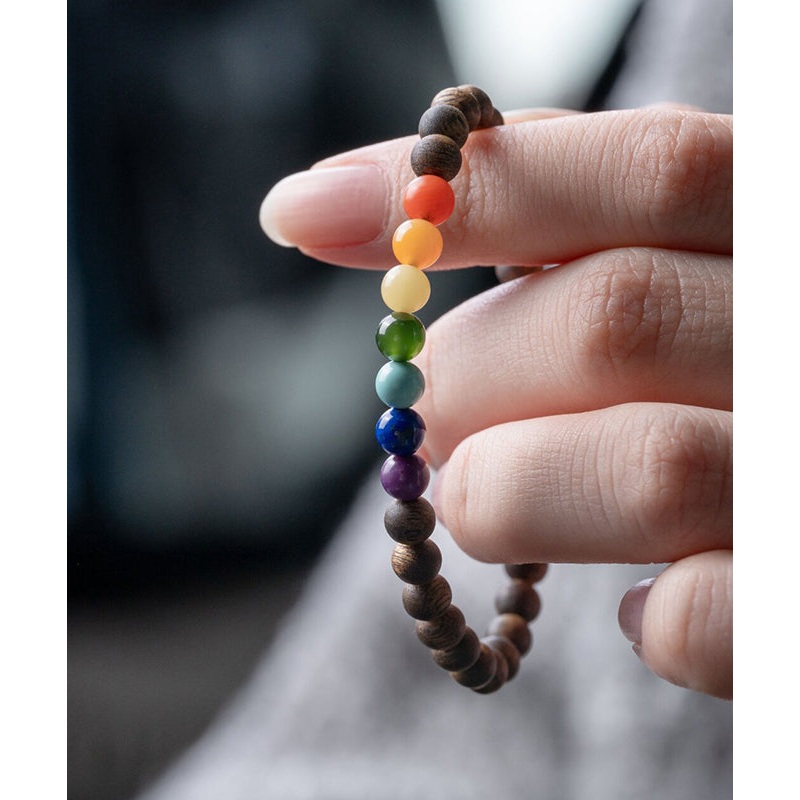 Loose Rainbow Handmade Xiaomi Beads Bracele YI047