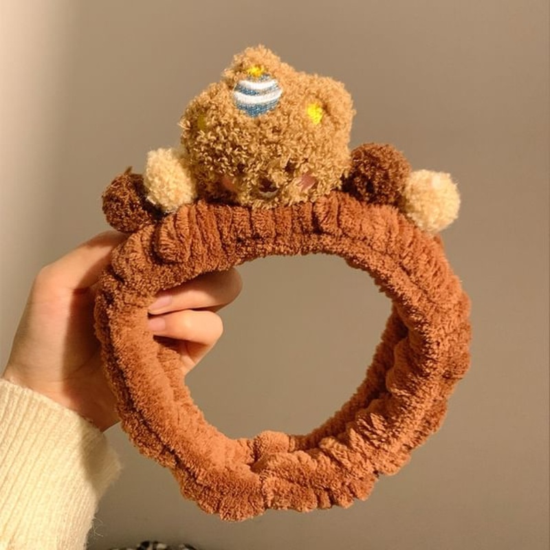 Bear Headband|Coffee|One Size