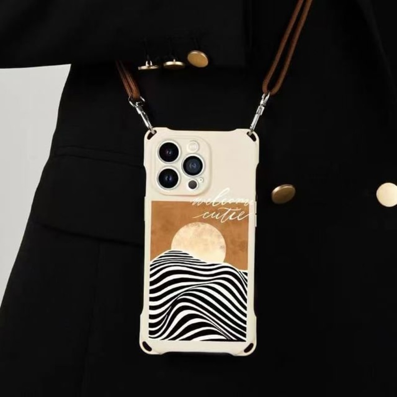Sunrise / Set Lanyard Case Phone