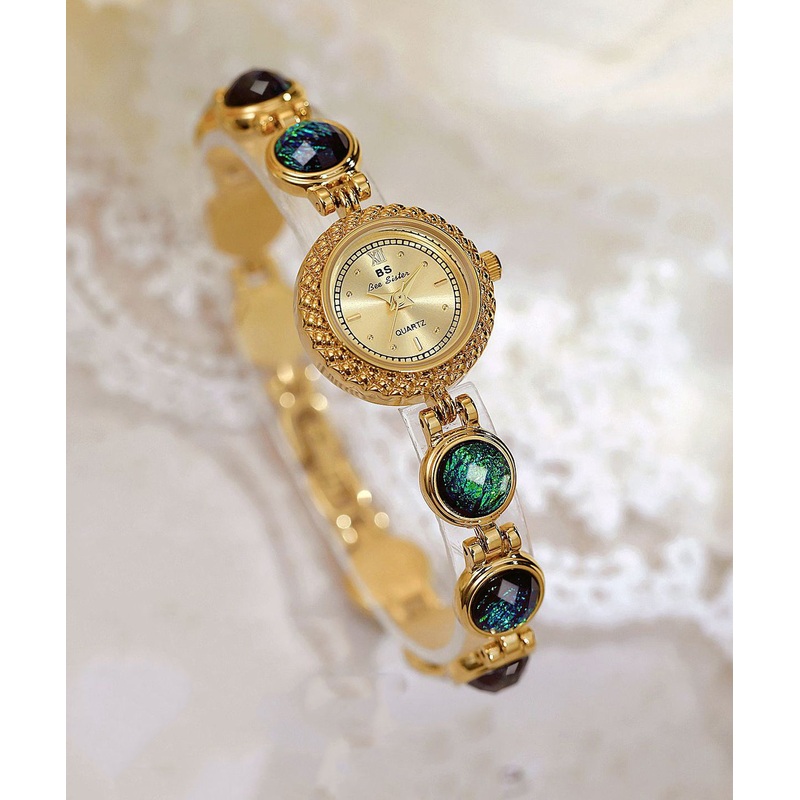 Watches Blue Movement Metal Crystal Fashion Hardlex Quartz