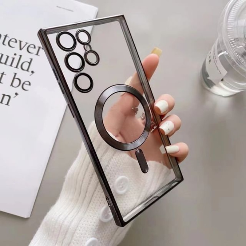 Case Magnetic Plain Phone|Black|Samsung Note 10|Samsung Note 10 Pro|Samsung Note 20|Samsung Note 20 Pro|Samsung Note 20 Ultra|Samsung S20|Samsung S20 FE|Samsung S20 Plus|Samsung S20 Ultra|Samsung S21|Samsung S21 FE|Samsung S21 Plus|Samsung S21 Ultra|Samsu