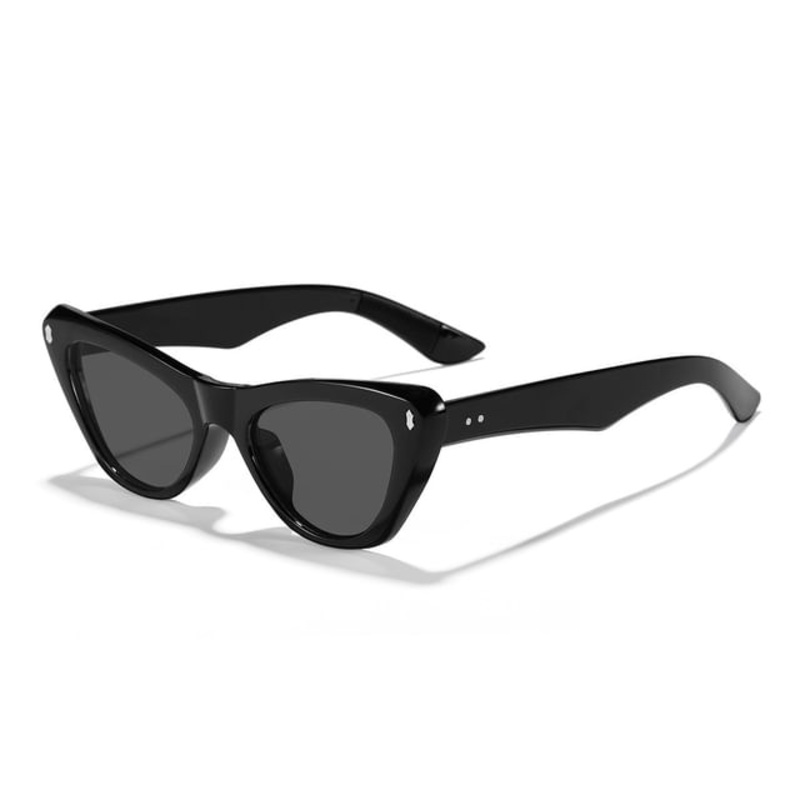 Eye Cat Sunglasses|Black Frame – Gray|One Size