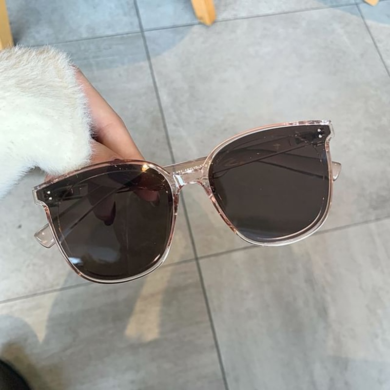 Sunglasses Square Frame|Champagne Frame – Brown|One Size