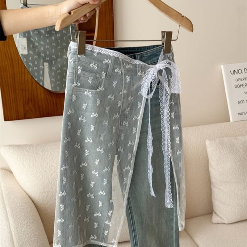 Half (Various Designs) Apron Lace Skirt