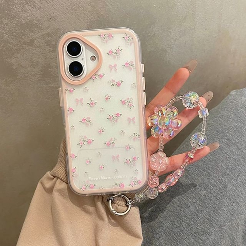 Case / Set Floral Strap Phone|Only Case – Pink|With Bead Strap – Case – Pink|IPHONE 13|IPHONE 13 PRO|IPHONE 13 PRO MAX|IPHONE 14|IPHONE 14 PRO|IPHONE 14 PRO MAX|IPHONE 15|IPHONE 15 PRO|IPHONE 15 PRO MAX|IPHONE 16|IPHONE 16 PRO|IPHONE 16 PRO MAX