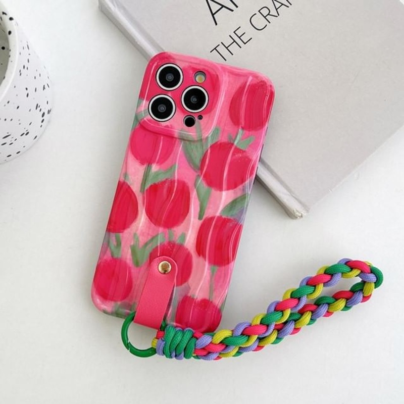 Print Floral Phone Case|With Short Strap & Long Strap – Rose Pink|With Short Strap – Rose Pink|Without Strap – Rose Pink|Huawei Mate 60|Huawei Mate 60 Pro|Huawei Mate 60 Pro+|iPhone 11|iPhone 12|iPhone 12 Pro|iPhone 12 Pro Max|iPhone 13|iPhone 13 Pro|iPho