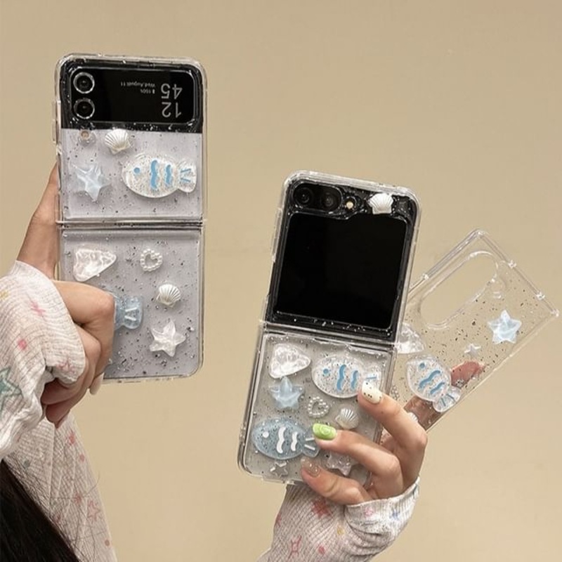 Transparent Shell Phone Case Fish