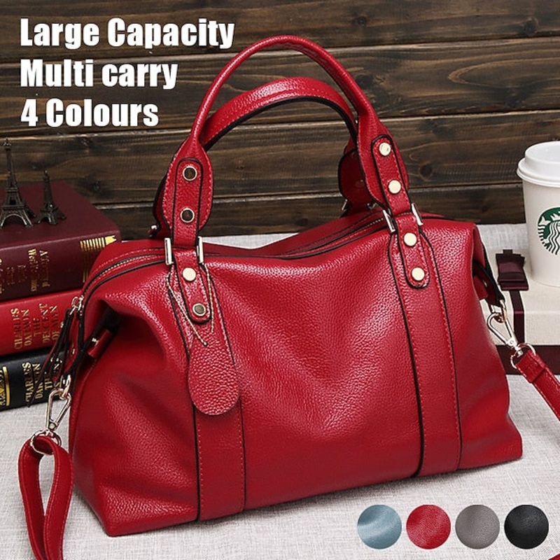 Bag Shoulder Handbag Crossbody PU Women’s Boston