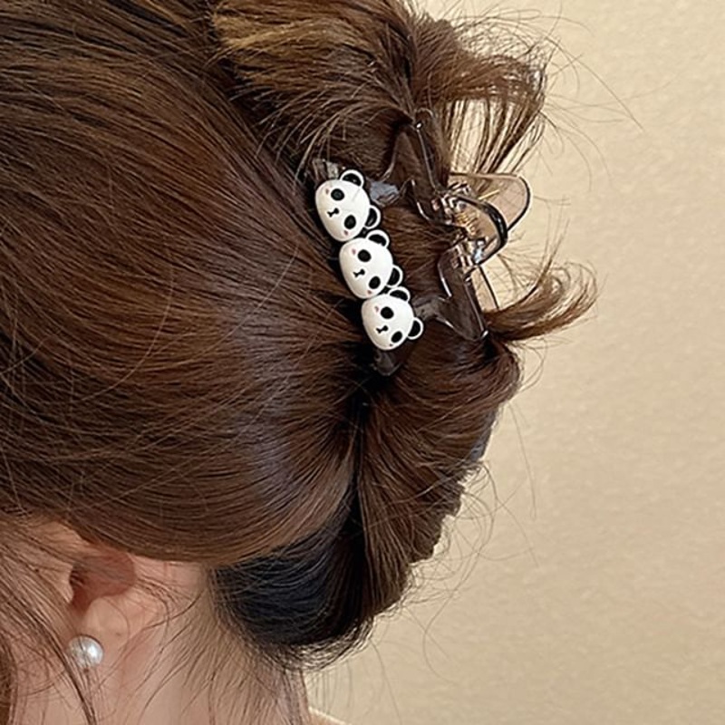 (Various Hair Designs) Clip Panda Claw