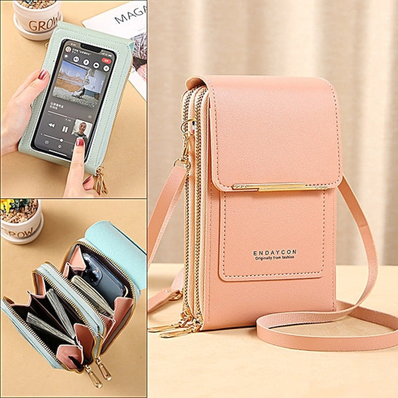 Women’s Crossbody Mobile Purse Phone Bag Coin Wallet