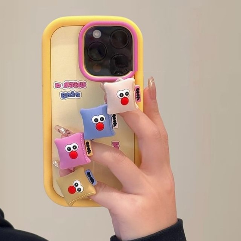 Strap Case Cartoon Phone|Yellow|iPhone11|iPhone12|iPhone12 Pro Max|iPhone12pro|iPhone13|iPhone13 Pro Max|iPhone13pro|iPhone14|iPhone14 Pro Max|iPhone14pro|iPhone15|iPhone15 Pro Max|iPhone15pro