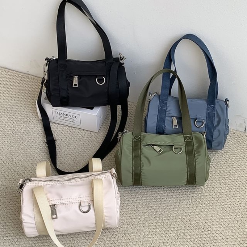 Top Handle Nylon Bag Crossbody