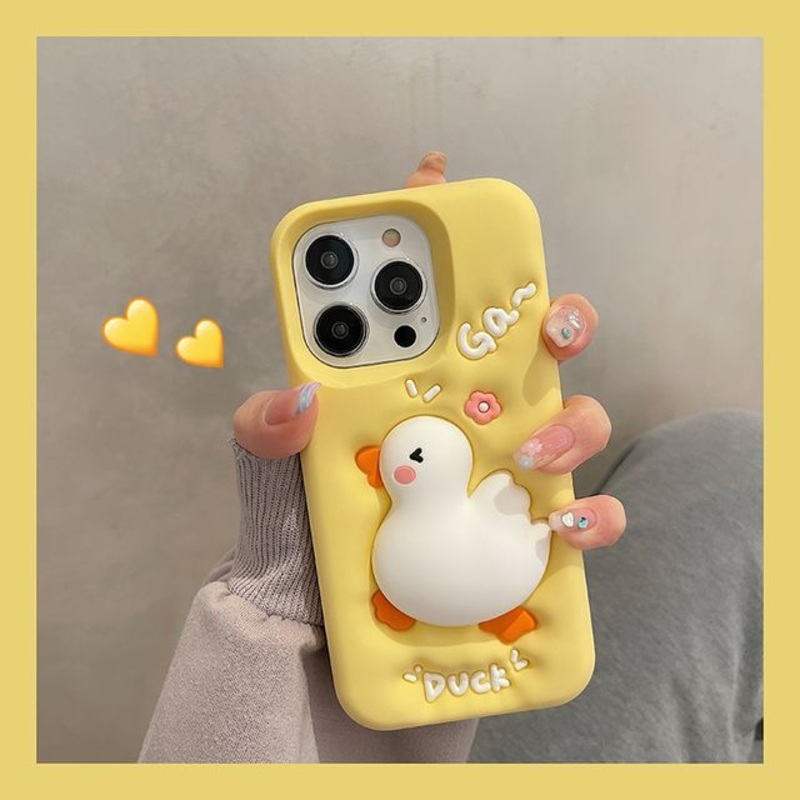 Case Phone Duck|Duck – Yellow|Rabbit – Light Purple|iPhone 11|iPhone 12|iPhone 12 Pro|iPhone 12 Pro Max|iPhone 13|iPhone 13 Pro|iPhone 13 Pro Max|iPhone 14|iPhone 14 Pro|iPhone 14 Pro Max
