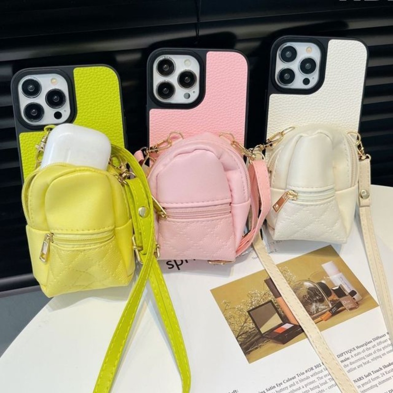 Purse Coin Phone Case|Mustard Green|Pink|White|iPhone 11|iPhone 11Pro Max|iPhone 12|iPhone 12Pro|iPhone 12Pro Max|iPhone 13|iPhone 13Pro|iPhone 13Pro Max|iPhone 14|iPhone 14Pro|iPhone 14Pro Max