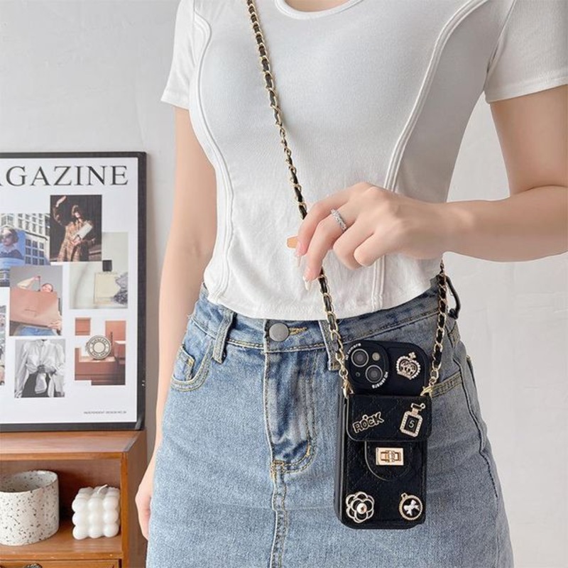 Strap Purse Coin Case Phone|With Chain – Almond|With Chain – Black|iPhone 11|iPhone 11 Pro|iPhone 11 Pro Max|iPhone 12|iPhone 12 Mini|iPhone 12 Pro|iPhone 12 Pro Max|iPhone 13|iPhone 13 Mini|iPhone 13 Pro|iPhone 13 Pro Max|iPhone 14|iPhone 14 Plus|iPhone