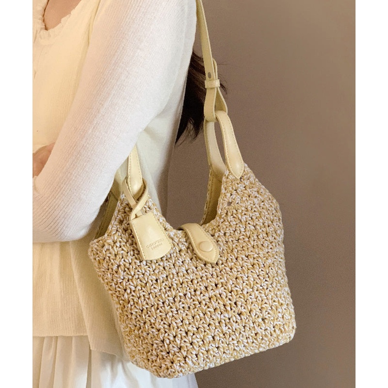 Straw Shoulder Woven Bag Bohemian Versatile
