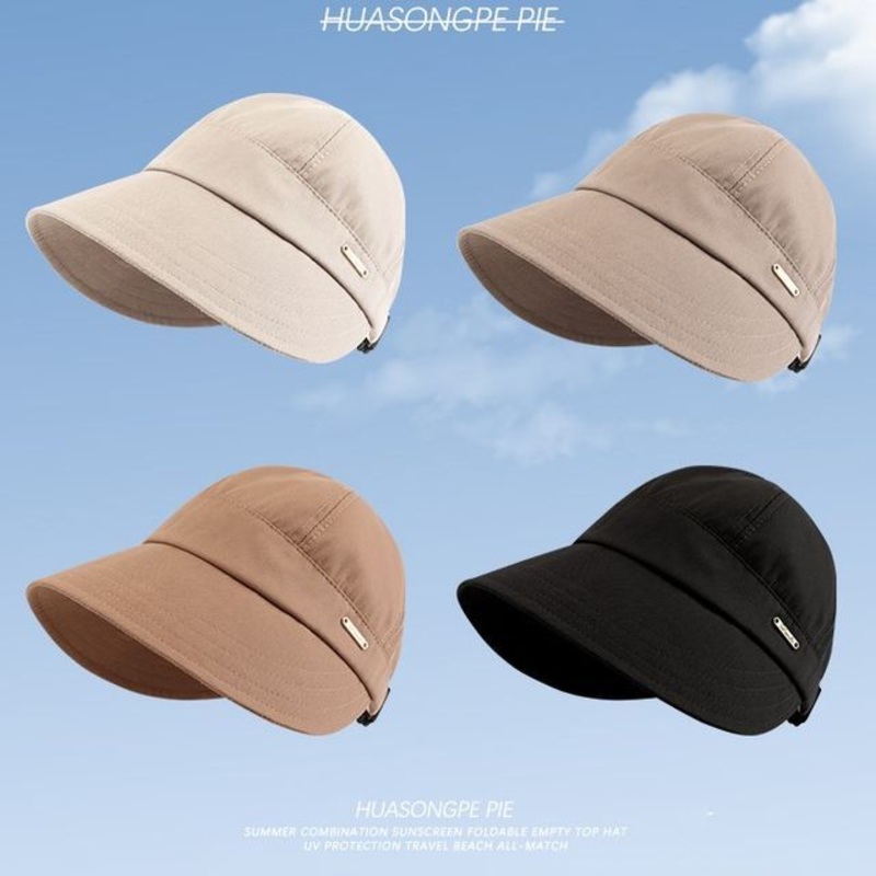 Sun Hat Plain|C2086 – Beige|C2086 – Black|C2086 – Dark Khaki|C2086 – Light Khaki|One Size