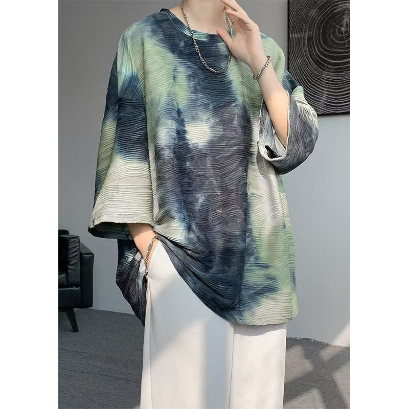 Tie Silk Neck O Shirts Green Unique Ice T Bracelet Dye Mens