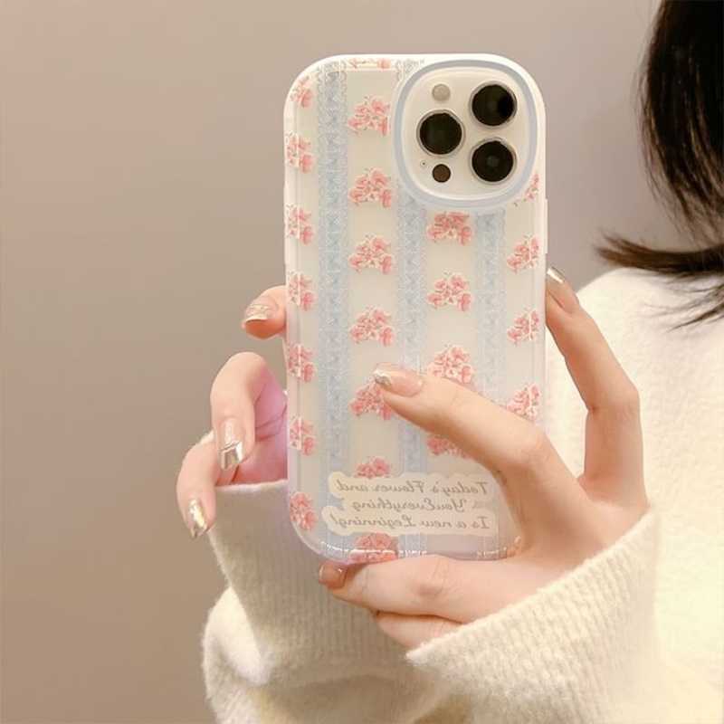 Case Phone Floral Print Lace|Pink Floral – Transparent White|Huawei Mate 30|Huawei Mate 30 Pro|Huawei Mate 40|Huawei Mate 40 Pro|Huawei Mate 50|Huawei Mate 50 Pro|Huawei Mate 50 RS|Huawei Mate 60|Huawei Mate 60 Pro|Huawei Nova 10|Huawei Nova 10 Pro|Huawei