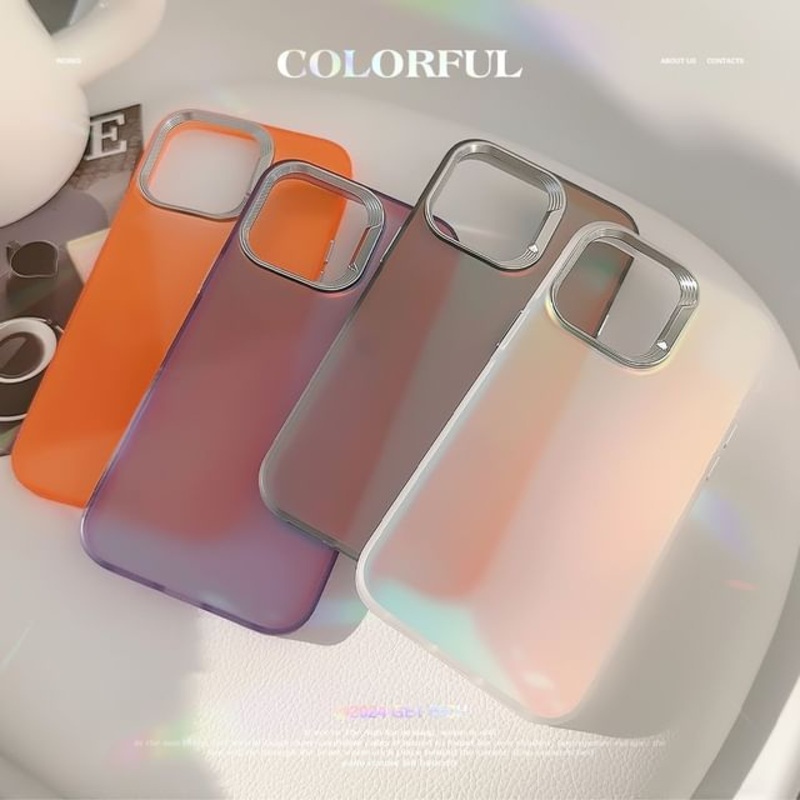 Case Phone Holographic|Black|Orange|Purple|White|iPhone 12|iPhone 12 Pro|iPhone 12 Pro Max|iPhone 13|iPhone 13 Pro|iPhone 13 Pro Max|iPhone 14|iPhone 14 Plus|iPhone 14 Pro|iPhone 14 Pro Max|iPhone 15|iPhone 15 Plus|iPhone 15 Pro|iPhone 15 Pro Max