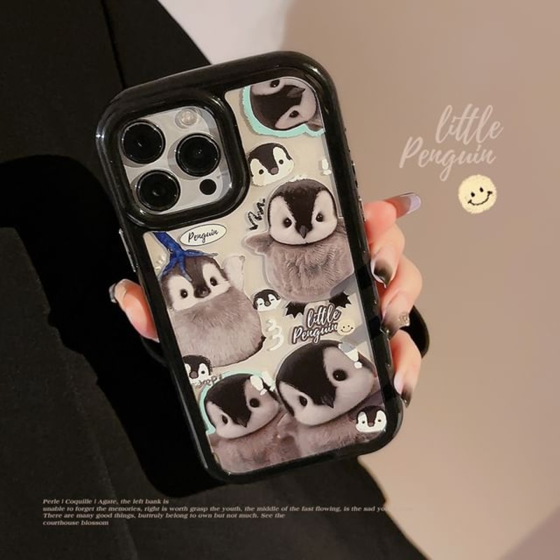 Case Phone Penguin|With Charm – Black|Without Charm – Black|iPhone 11|iPhone 11 Pro Max|iPhone 12 / 12 Pro|iPhone 12 Pro Max|iPhone 13|iPhone 13 Pro|iPhone 13 Pro Max|iPhone 14|iPhone 14 Plus|iPhone 14 Pro|iPhone 14 Pro Max|iPhone 15|iPhone 15 Plus|iPhone