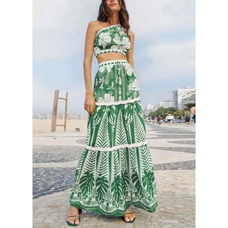 Waisted And One Vacation Bohemian Top Short Shoulder Style High