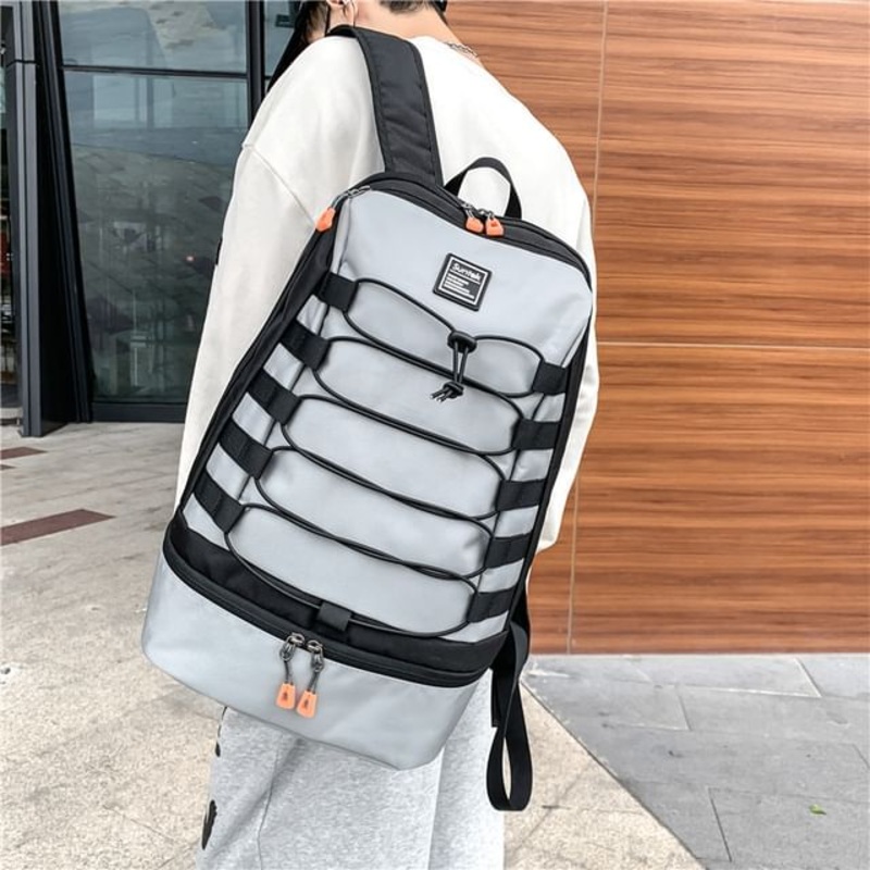 Backpack Laptop Applique Lettering