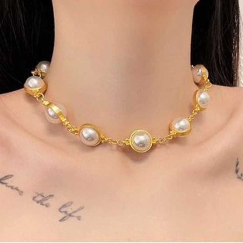 Bracelet / Dangle Necklace Faux Pearl Earring Alloy