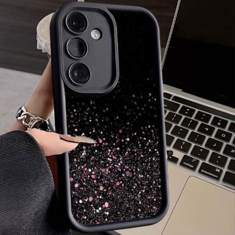 Samsung Sequined Phone Case|Flower – Black|Flower – Red|Star – Black|Star – Red|SAMSUNG S23|SAMSUNG S23 FE|SAMSUNG S23 PLUS|SAMSUNG S23 ULTRA|SAMSUNG S24|SAMSUNG S24 PLUS|SAMSUNG S24 ULTRA