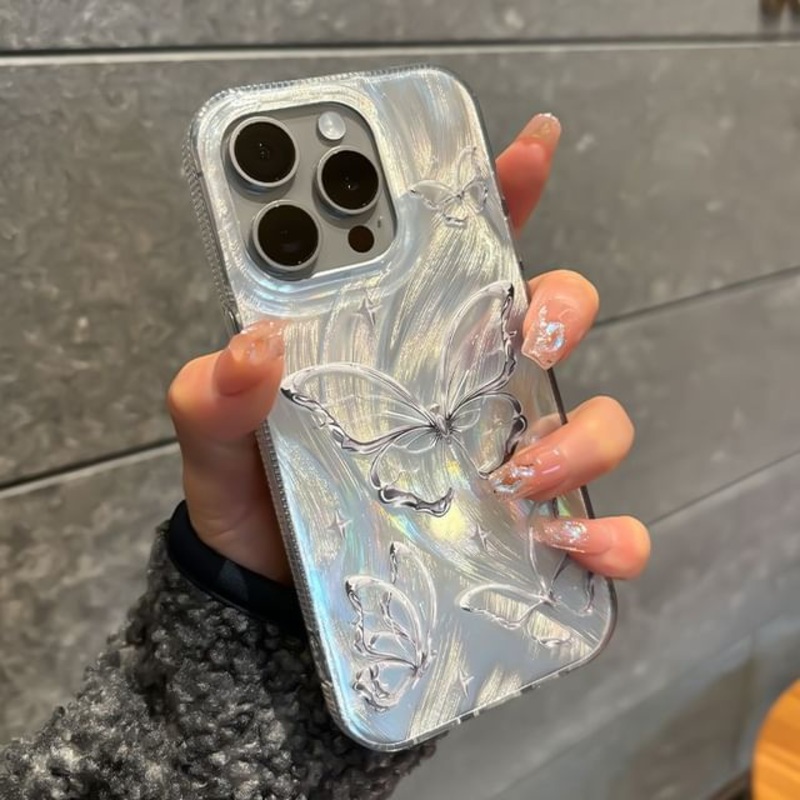 Butterfly Case Phone|Iridescent|iPhone 11|iPhone 11 Pro Max|iPhone 12|iPhone 12 Pro|iPhone 12 Pro Max|iPhone 13|iPhone 13 Pro|iPhone 13 Pro Max|iPhone 14|iPhone 14 Plus|iPhone 14 Pro|iPhone 14 Pro Max|iPhone 15|iPhone 15 Plus|iPhone 15 Pro|iPhone 15 Pro M