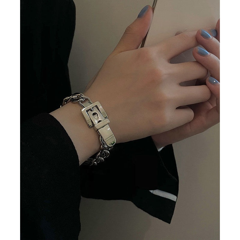 Silk Fine Chain Stainless Bracelet Steel