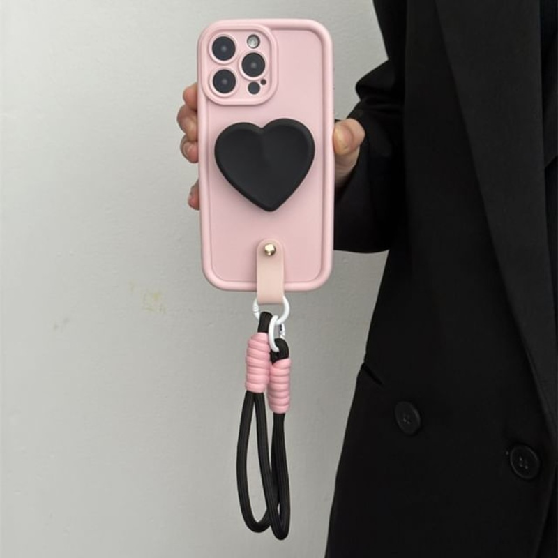 with Phone Heart Strap Case|Black Love Heart – Pink|Pink Love Heart – Black|IPHONE 13|IPHONE 13 PRO|IPHONE 13 PRO MAX|IPHONE 14|IPHONE 14 PLUS|IPHONE 14 PRO|IPHONE 14 PRO MAX|IPHONE 15|IPHONE 15 PLUS|IPHONE 15 PRO|IPHONE 15 PRO MAX|IPHONE 16|IPHONE 16 PLU