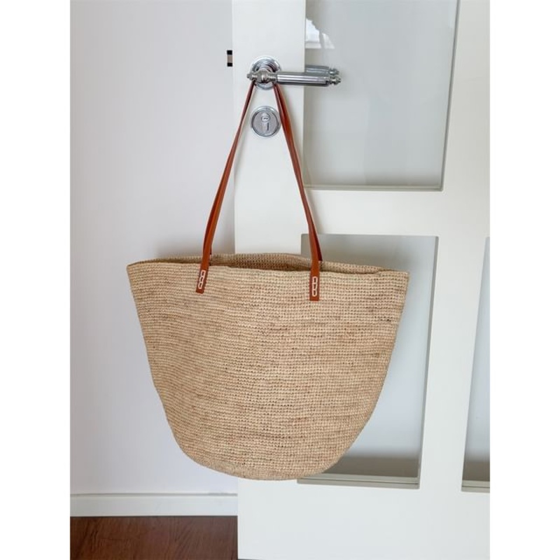 Tote Bag Straw|Khaki|M