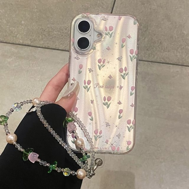 Phone Set Tulip Case / Strap|With Strap – Pink|Without Strap – Pink|iPhone 13|iPhone 13 Pro|iPhone 13 Pro Max|iPhone 14|iPhone 14 Pro|iPhone 14 Pro Max|iPhone 15|iPhone 15 Pro|iPhone 15 Pro Max|iPhone 16|iPhone 16 Pro|iPhone 16 Pro Max