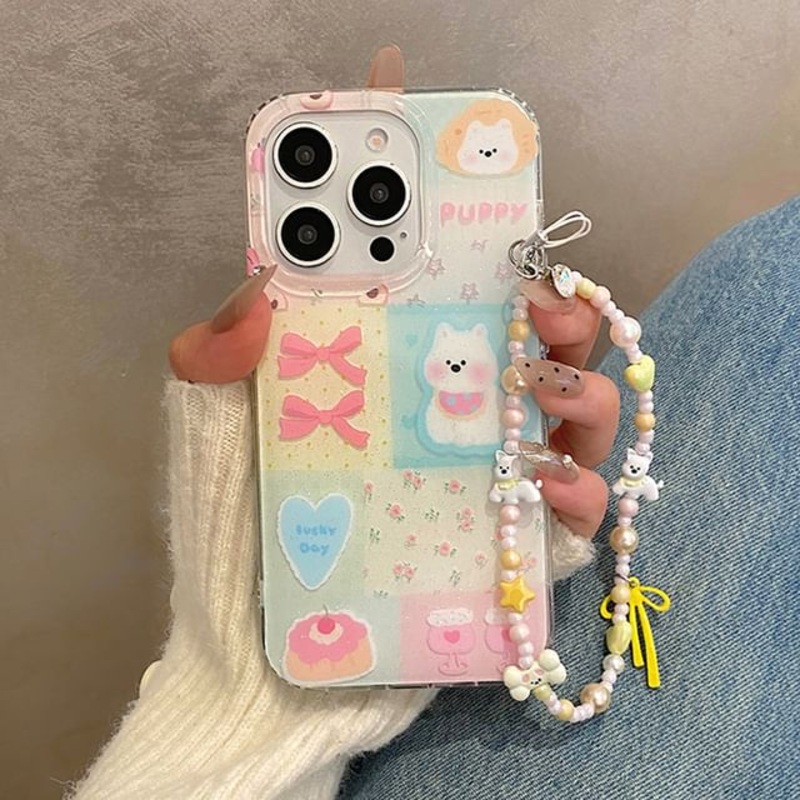 / Strap Phone Set Dog Case|With Strap – Blue & Yellow & Pink|Without Strap – Blue & Yellow & Pink|iPhone 13|iPhone 13 Pro|iPhone 13 Pro Max|iPhone 14|iPhone 14 Pro|iPhone 14 Pro Max|iPhone 15|iPhone 15 Pro|iPhone 15 Pro Max|iPhone 16|iPhone 16 Pro|iPhone