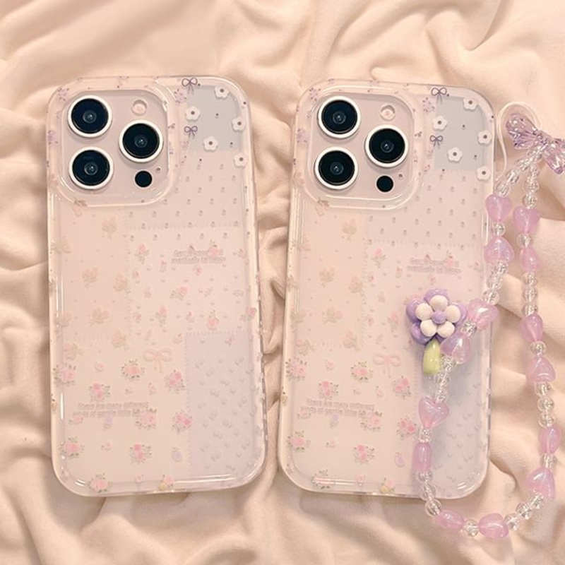 Strap Phone Floral Case / Set|With 3D Flower & Strap – Floral – Pink|With 3D Flower – Floral – Pink|With Strap – Floral – Pink|Without Strap & 3D Flower – Floral – Pink|iPhone 12|iPhone 12 Pro|iPhone 12 Pro Max|iPhone 13|iPhone 13 Pro|iPhone 13 Pro Max|iP
