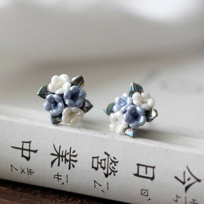 Earring Floral Stud