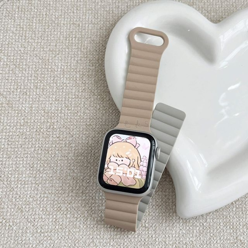 Band Silicone Magnetic Watch Apple