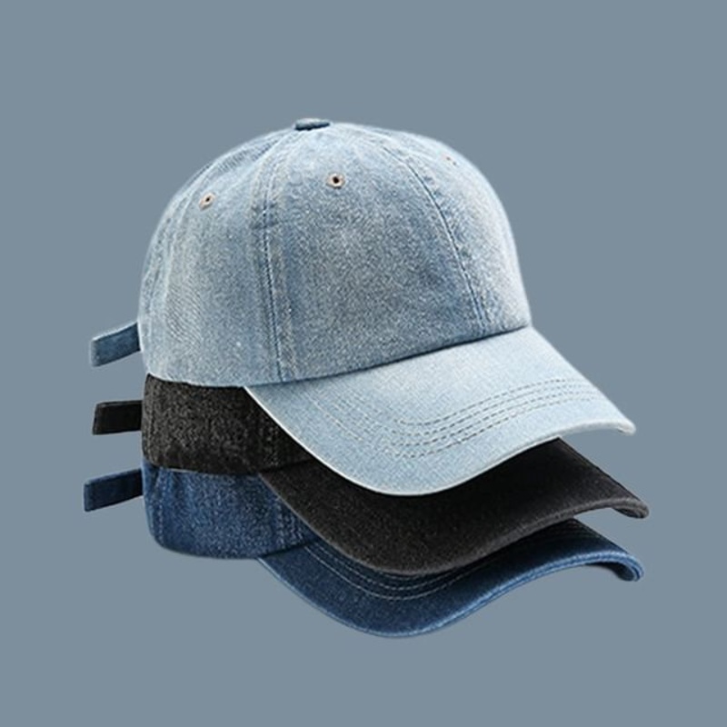 Baseball Cap Denim Washed|N419 – Adjustable – Black|N419 – Adjustable – Dark Blue|N419 – Adjustable – Light Blue|One Size