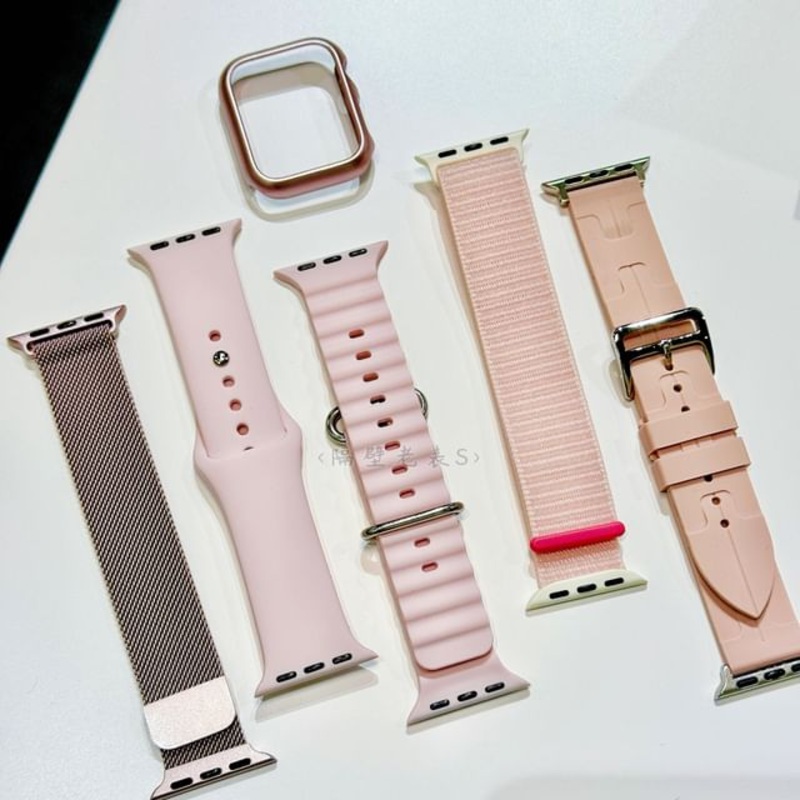 Plastic Strap Protective / Nylon Watch Silicone Band Milanese Case Apple